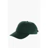 Burberry Solid Color Cap With Embroidered Logo