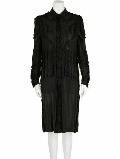 Pre-owned Burberry Solid Dress W/ Tags In Black