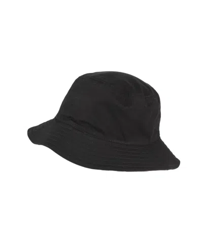 Burberry Solid-color Reversible Bucket Hat In Black