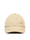 Burberry Gabardine Baseball Cap In Neutral