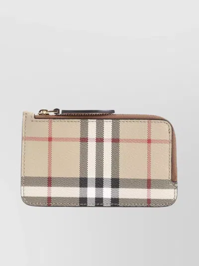 BURBERRY SOMERSET ZIPPER CARD CASE