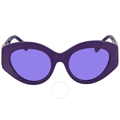 Burberry Sophia Violet Cat Eye Ladies Sunglasses Be4361 39891a 51 In Multi