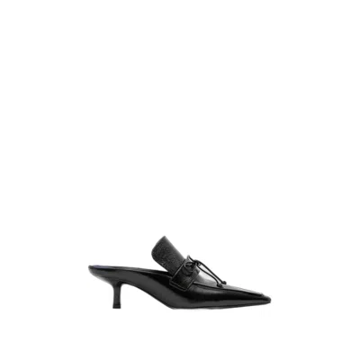 Burberry Sovereign Flat 65mm Black Pumps For Women, Fw23 Collection
