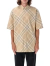 Burberry Shirts In Neutrals