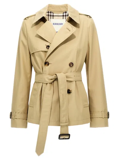 Burberry Sp25 Coats And Trench Coats In Beige
