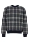 Burberry Men's Embroidered Stretch Cotton Blend Sweatshirt