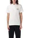 Burberry Cotton Polo Shirt In Grey