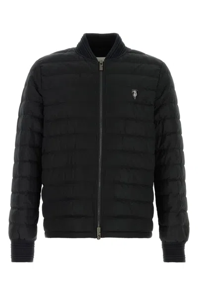 BURBERRY BURBERRY BLACK POLYESTER DOWN JACKET