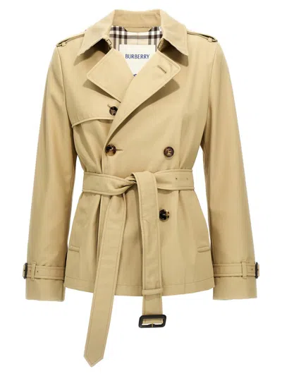 Burberry 'sp25' Short Trench Coat