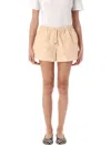 Burberry Skin Pink Nylon Blend Shorts In Teacup