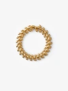 Burberry Spear-chain Gold-plated Bracelet In Gold