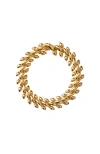 Burberry Spear-chain Gold-plated Bracelet In Gold