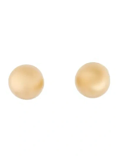 Pre-owned Burberry Spear Stud Earrings In Multi