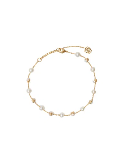 BURBERRY EKD SPHERE PEARL BRACELET