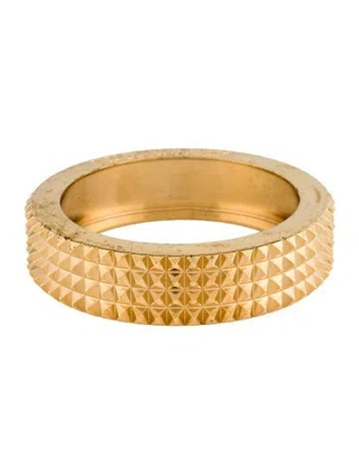 Pre-owned Burberry Spike Bangle Bracelet, 8" In Multi
