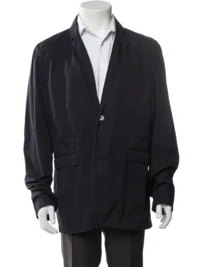 Pre-owned Burberry Sport Coat W/ Tags In Blue