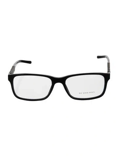 Pre-owned Burberry Square Eyeglasses In Black