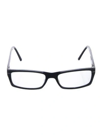 Pre-owned Burberry Square Eyeglasses In Blue