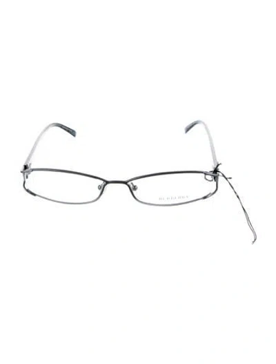 Pre-owned Burberry Square Eyeglasses In Blue