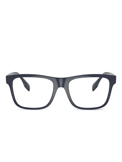Burberry Square-frame Glasses In Brown