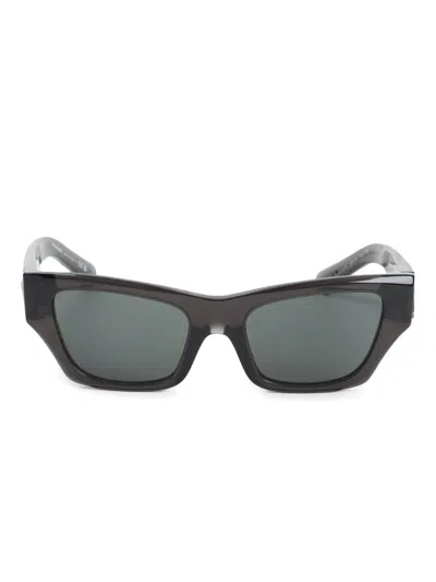 Burberry Square-frame Sunglasses In Black