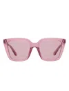 Burberry Square-frame Sunglasses In Pink