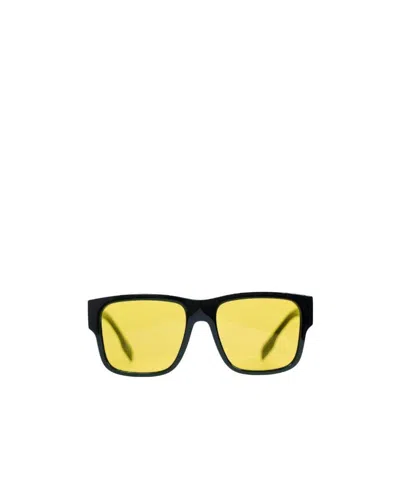 Burberry Square Sunglasses In Yellow