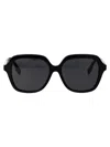 Burberry Womens Black Be4389 Joni Square-frame Acetate Sunglasses In Black