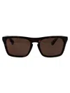 Burberry Womens Be4459u Square-frame Injected Sunglasses Black