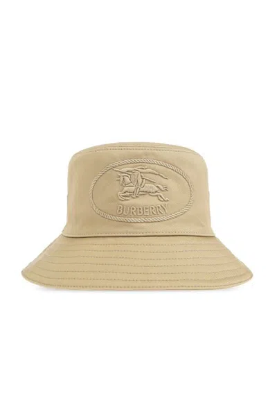 Burberry Stamp Bucket Hat In Green