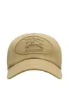 Burberry Embroidered Ekd Stamp Baseball Cap In Brown