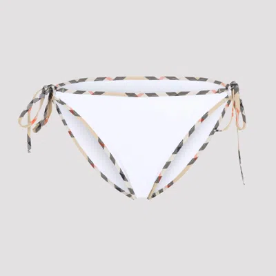 Burberry Starla Bottom Bikini For Women In White