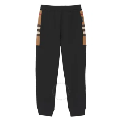 BURBERRY BURBERRY STEPHAN CHECK-PATTERN TRACK PANTS