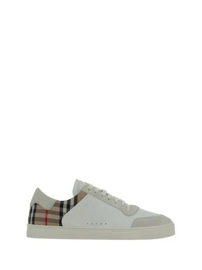 Burberry Stevie Sneakers In White