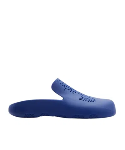 BURBERRY BURBERRY STINGRAY PERFORATED SLIP-ON SLIDES