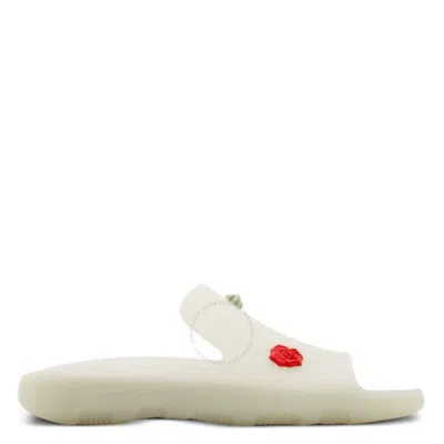 [Burberry] バービカン PVC ミュール Barbican PVC mules in red - Burberry | Mytheresa