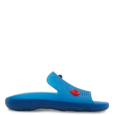 Burberry Stingray Rubber Slip-on Slides In Midnight