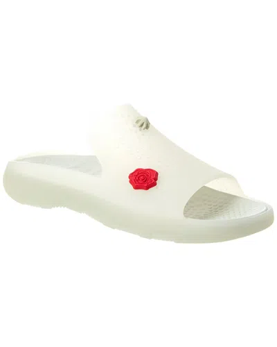 Burberry Rubber Stingray Slides In White | ModeSens