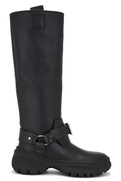Burberry 40mm Lf Stomp High Boots In Black