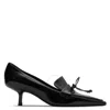 Burberry Storm 50mm Leather Pumps In Black