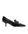 Burberry Storm 50mm Leather Pumps In Black