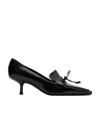 Burberry Storm 50mm Leather Pumps In Black