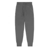 Burberry Embroidered Monogram Sweatpants In Grey
