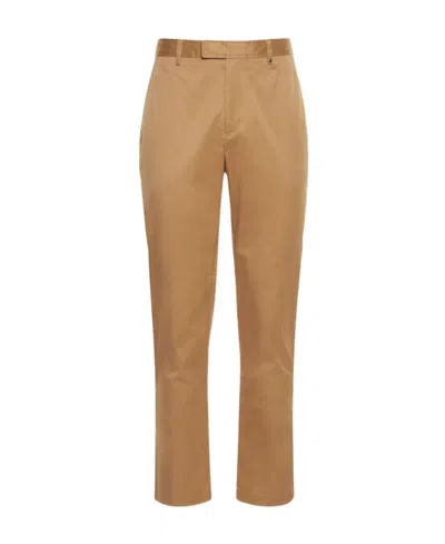 Burberry Straight Casual Pants In Brown