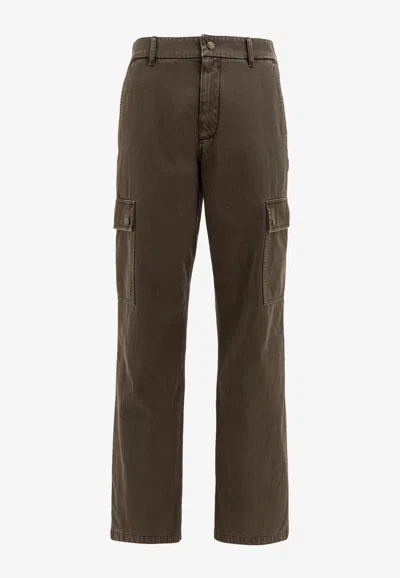 BURBERRY STRAIGHT-LEG CARGO PANTS