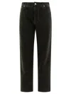 Burberry Men's Cotton Trousers In Black
