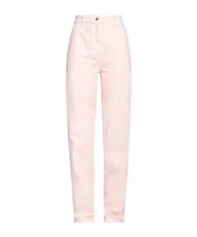 Burberry Straight Leg Jeans In Pink