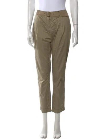 Pre-owned Burberry Straight Leg Pants In Neutral
