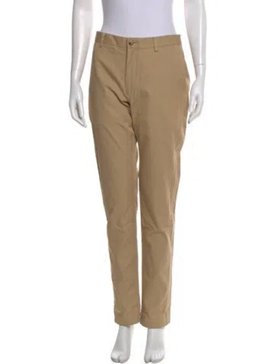 Pre-owned Burberry Straight Leg Pants In Neutral