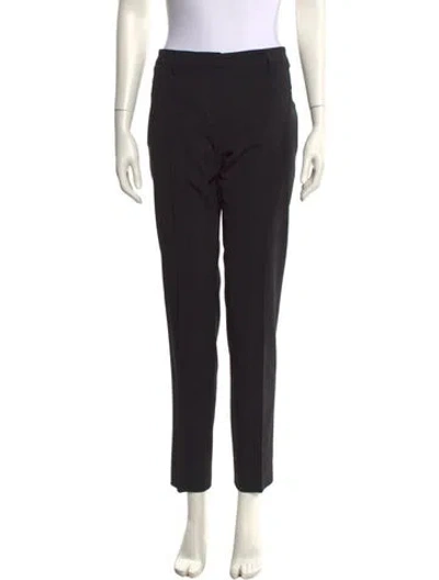 Pre-owned Burberry Straight Leg Pants W/ Tags In Black